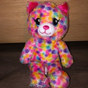 Build-A-Bear Workshop Buddies Rainbow Confetti Kitty